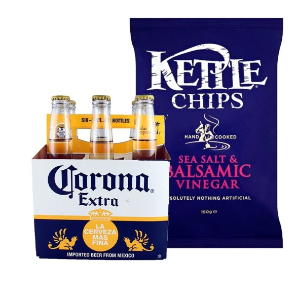Coronita 6 Pack & Chips
